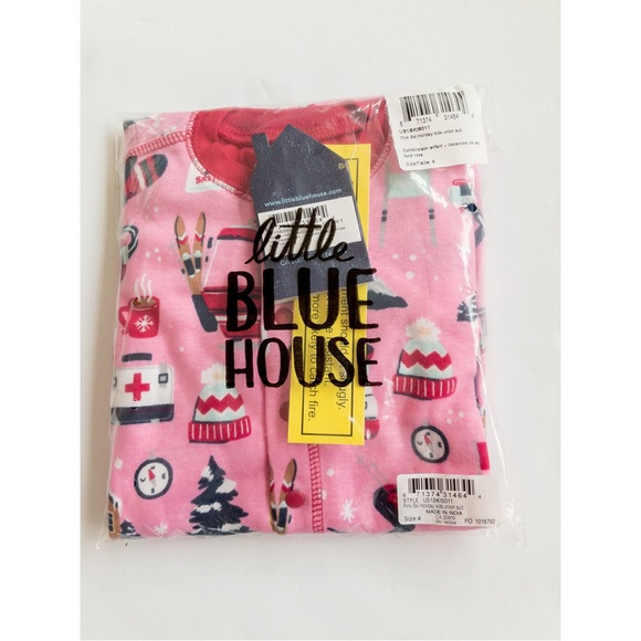 NWT Little blue house ski holiday union suit - Picture 3 of 3
